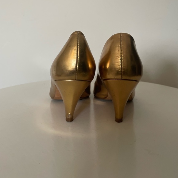 gold tè casan heels - Picture 4 of 5